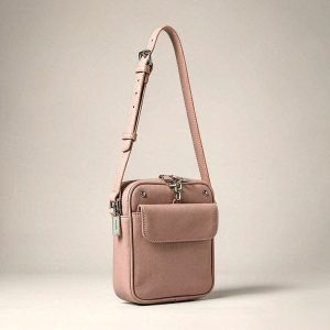 Lila Mini Crossbody in Blush / Black