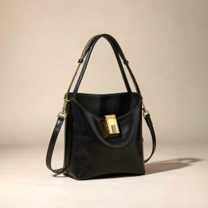 Maya Flap Crossbody Maya Flap Crossbody in Black / Camel