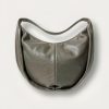 Ines Soft Leather Hobo in Taupe / Black